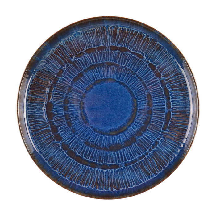 Oro Cobalto service plate 33cm - Mesa Ceramics - 5600498207452