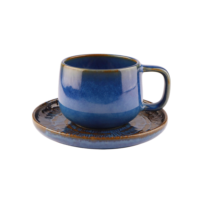 Tea cup Oro Cobalto 219ml - Mesa Ceramics - 5602737096117