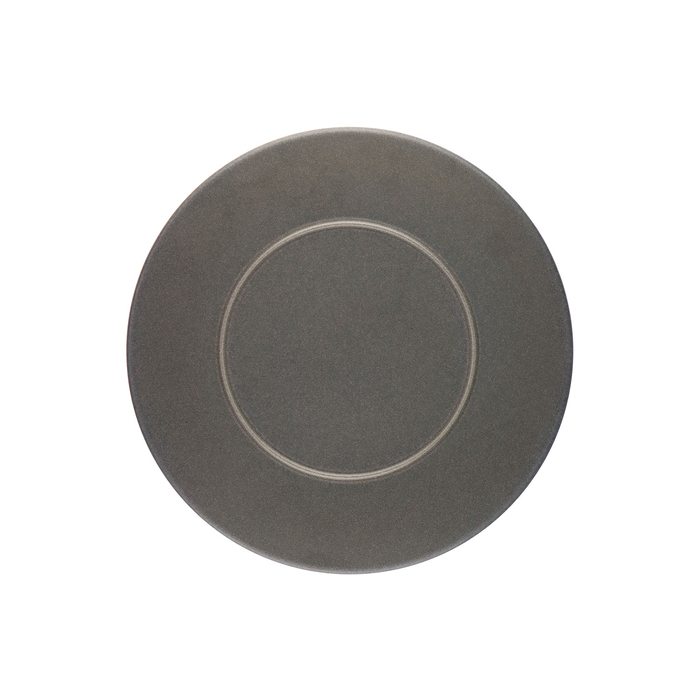 Prato raso Único Antracite 22cm - Mesa Ceramics - 5600498212593