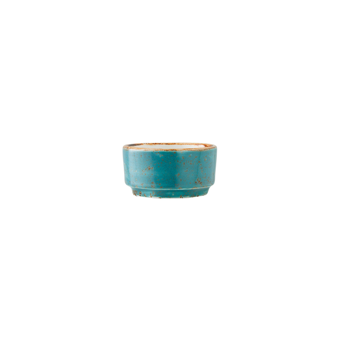 Craft Blue Sauce Dish 60ml, Vitrified Porcelain - Steelite - 5018461380956