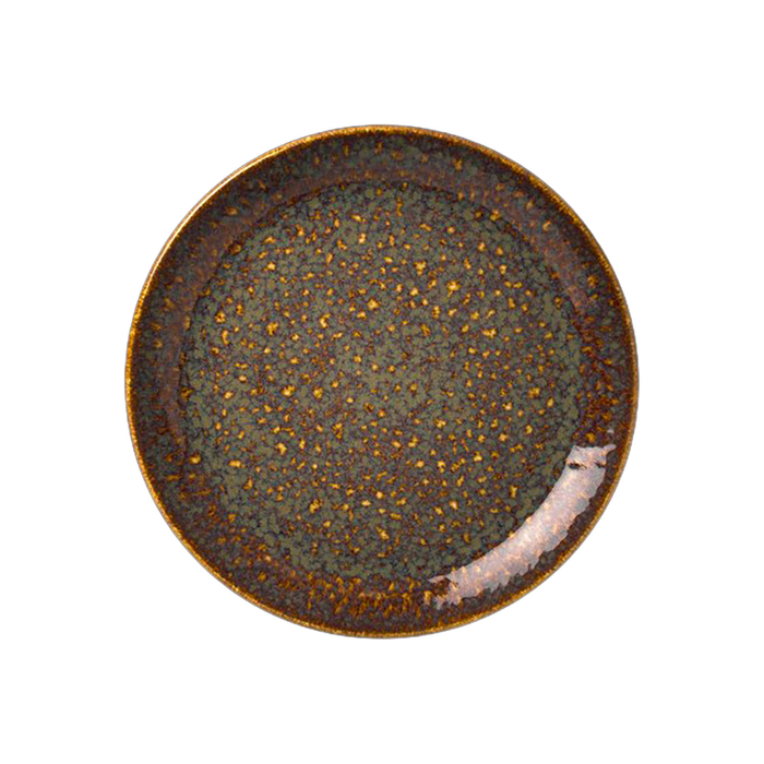 Vesuvius Amber dinner Plate 25cm, Vitrified Porcelain - Steelite - 5018461612910