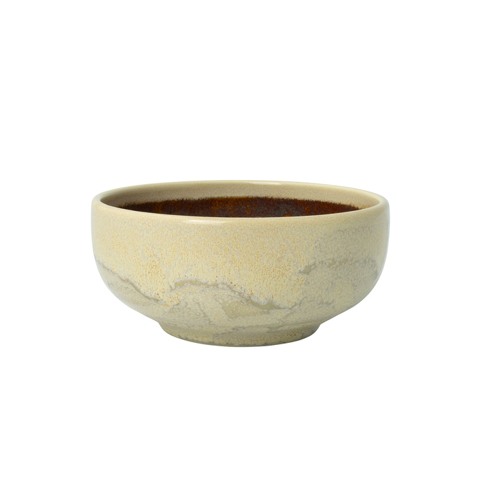 Aurora Vesuvius Amber 15cm Bowl, vitrified Porcelain - Steelite - 5018461672419