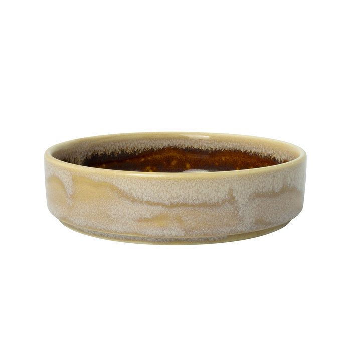 Aurora Vesuvius Amber Deep Plate16cm, vitrified Porcelain - Steelite - 5018461672297