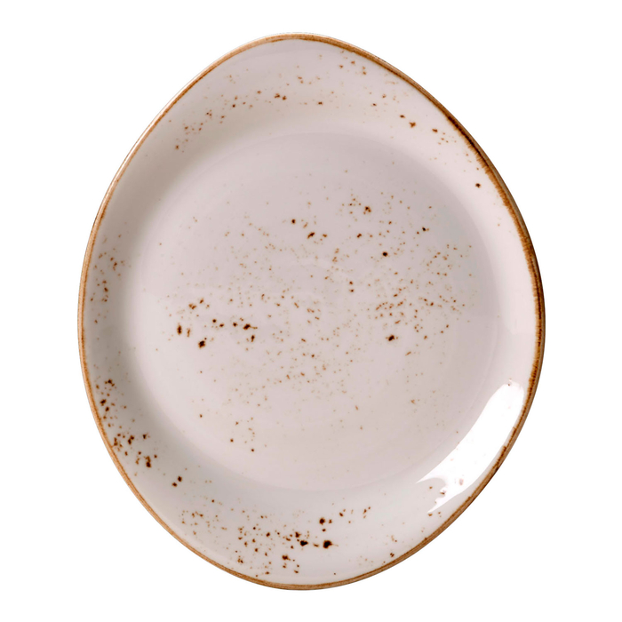 Prato Raso Craft Branco 25cm, Porcelana vitrificada - Steelite - 5018461425237