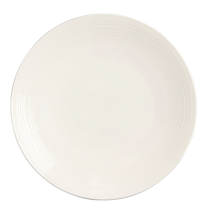 Prato Raso 28cm, Concorde, Porcelana branca - Steelite - 5018461752449