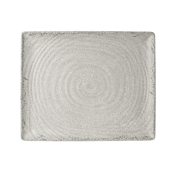 Stone Pompeii serving tray 32×27cm, resistant Melamine - Steelite - 5018461707401