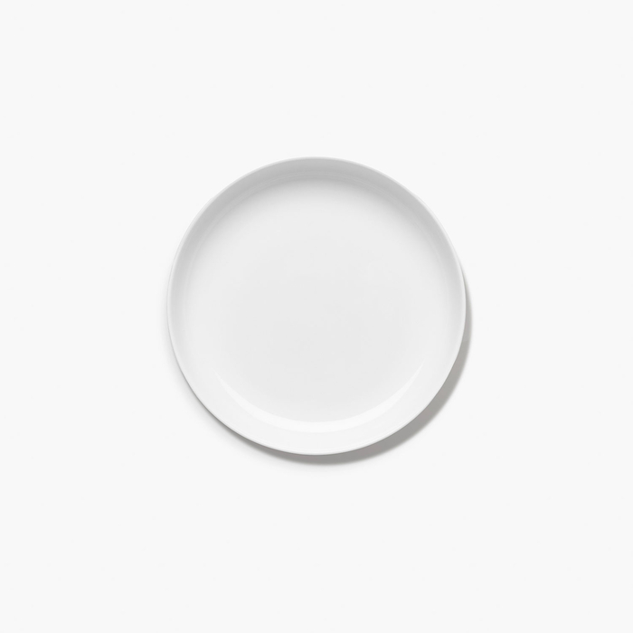 16cm High Rim Flat Plate Base by Piet Boon, Bone China Porcelain - Serax - 5420000707139