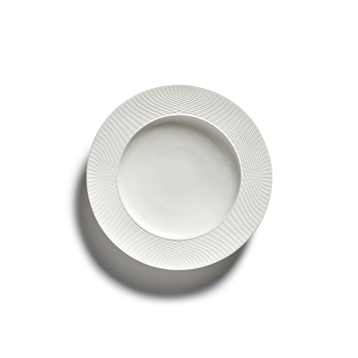 Nido Deep Plate 18cm, Bone China Porcelain - Serax - 5400959037587