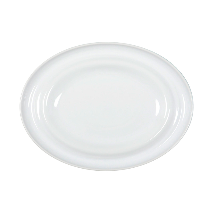 Serving plate Agma 32x24cm, White - Costaverde - 5603578103996