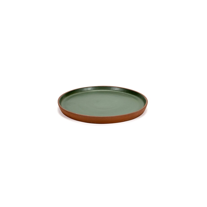 Maria Terracota Terra Green Salad Plate 24 cm - Maria Portugal Terracota - 5,60085E+12