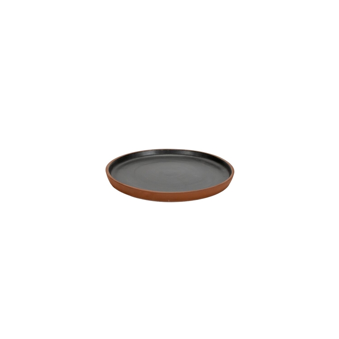 Maria Terracotta Terra Grey Salad Plate 24 cm - Maria Portugal Terracota - 5600851020049