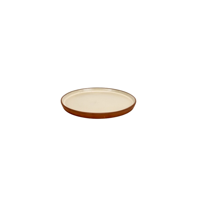 Maria Terracotta Terra Cream Salad Plate 24 cm - Maria Portugal Terracota - 5600785603196