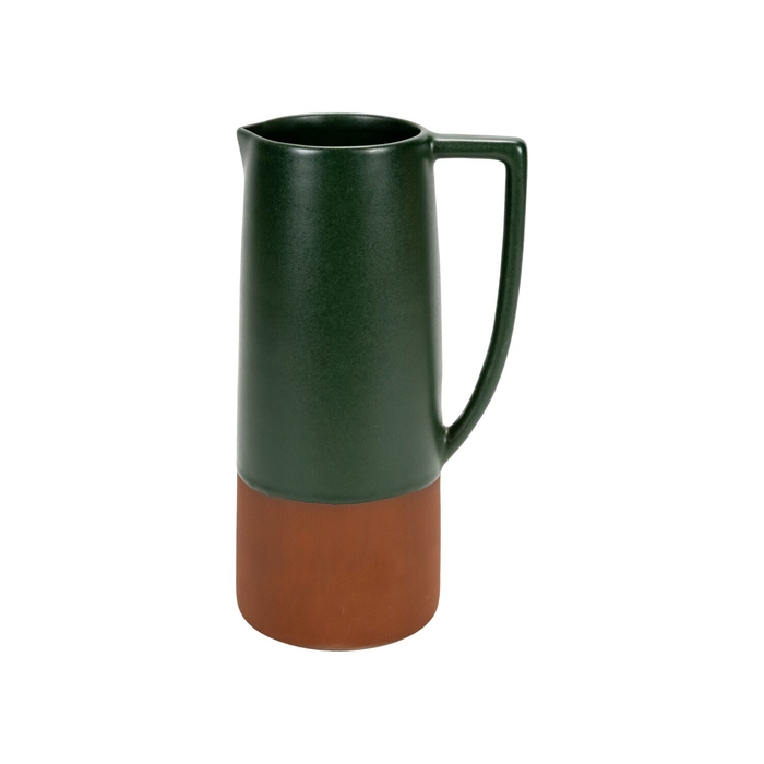 Maria Terracota Terra Green Pitcher 24 cm - Maria Portugal Terracota - 5600785603769