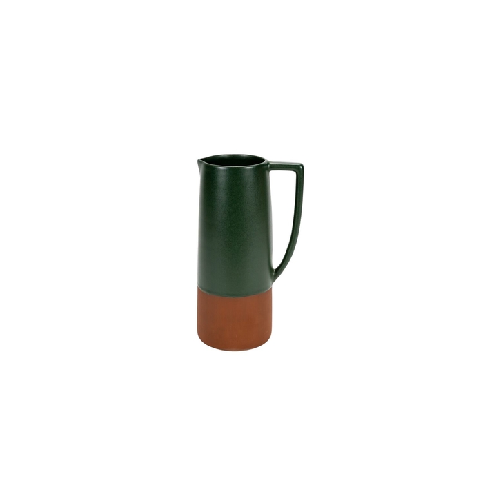 Maria Terracota Terra Green Pitcher 24 cm - Maria Portugal Terracota - 5600785603769