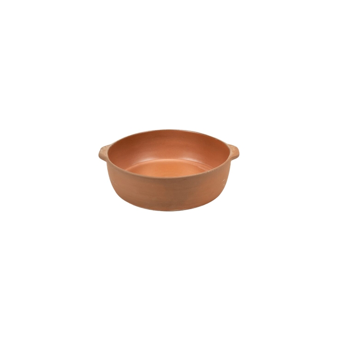 Maria Terracota Assadeira Redonda Terra Salmão 22 cm - Maria Portugal Terracota - 5600851020681