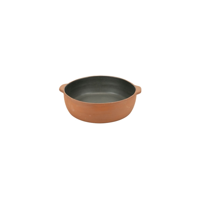 Maria Terracotta Terra Round Baking Dish Grey 22 cm - Maria Portugal Terracota - 5600851020698