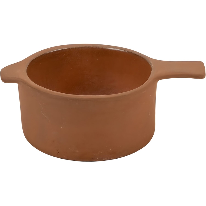 Maria Terracota Tacinha com Pega Terra Salmão 13 cm - Maria Portugal Terracota - 5600851020841