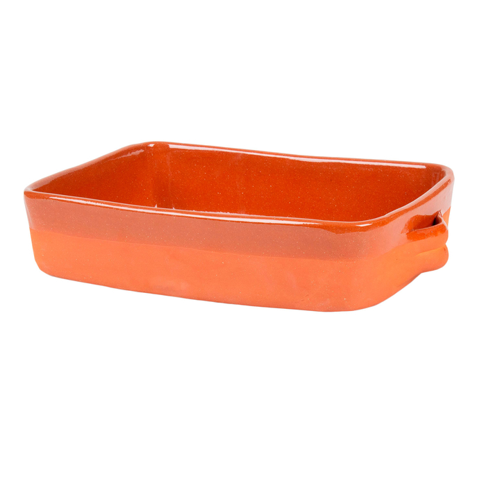 Assadeira retangular Argila 35x27cm - Servotel - 5604256016355