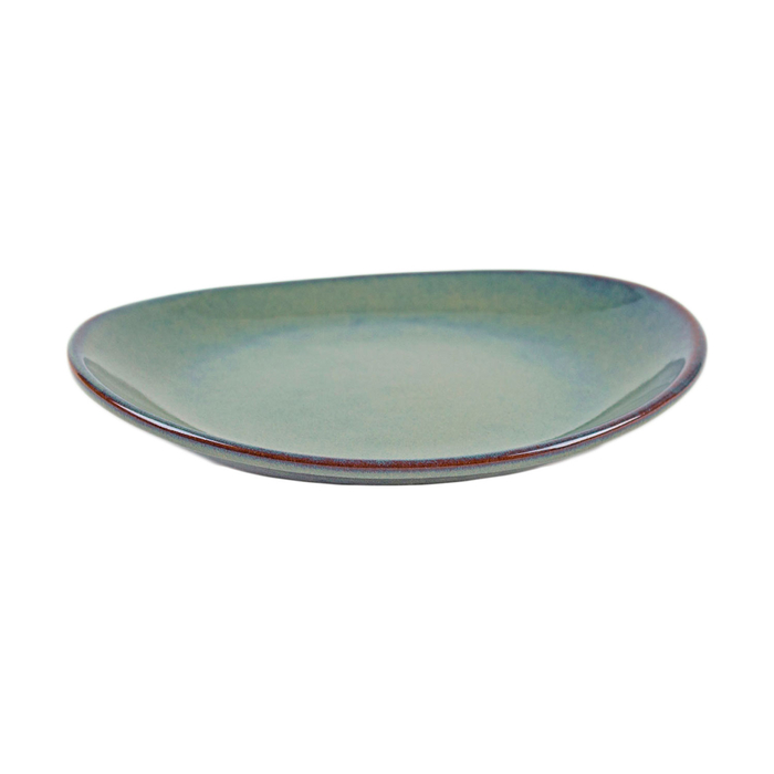Oval dinner plate Organic Green 30cm - Organic - 5604256024824