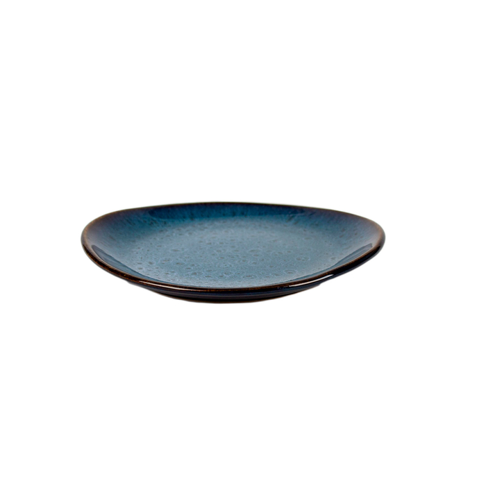 Oval dessert plate Organic Indian 21cm - Organic - 5604256028471