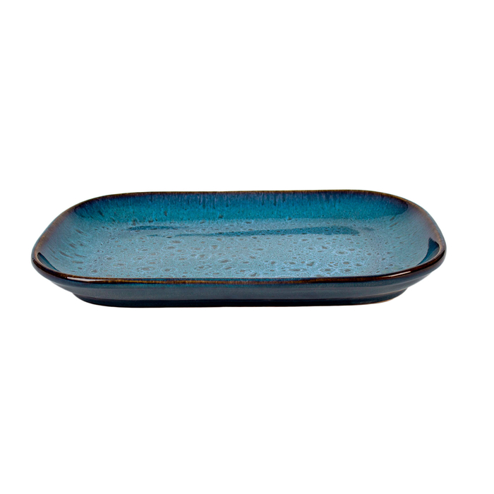 Serving plate Organic Indian 29x19cm - Servotel - 5604256028525