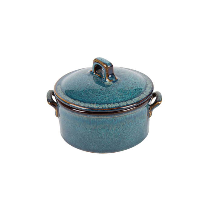 Mini Casserole 16x7cm Organic Stoneware Índico oven and microwave safe - Organic - 5604256028440