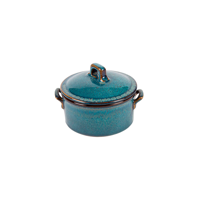 Mini Casserole 12x6cm Organic Stoneware Índico oven and microwave safe - Organic - 5604256028457