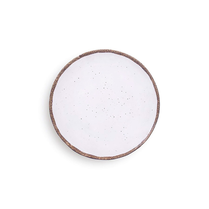 Set of three 21 cm Terrae Dessert Plates, Melamine - Touch Mel -              