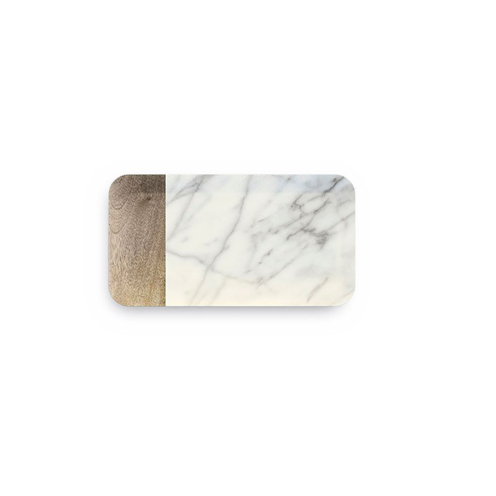 Travessa Cararra, 51×36cm, Melamina - Touch Mel - 8028460482138