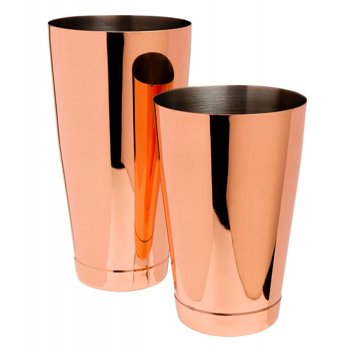 Copper Boston Shaker, Stainless Steel - Beaumont - 5020229108290