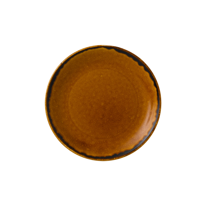 Harvest Brown dinner plate 22cm - Dudson - 5602737076256