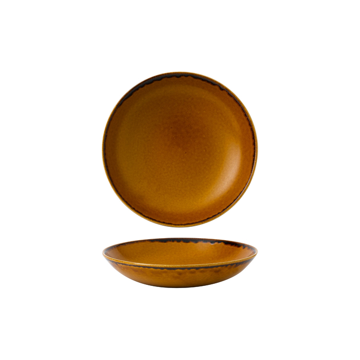 Harvest Brown bowl 18cm - Dudson - 5602737076317