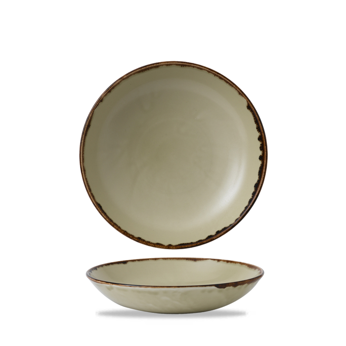 Deep plate Harvest Linen 25cm - Dudson - 5602737076362
