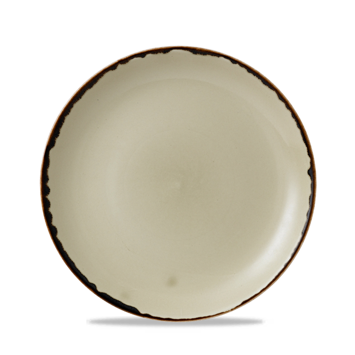 Prato raso Harvest Linen 22cm - Dudson - 5602737076386