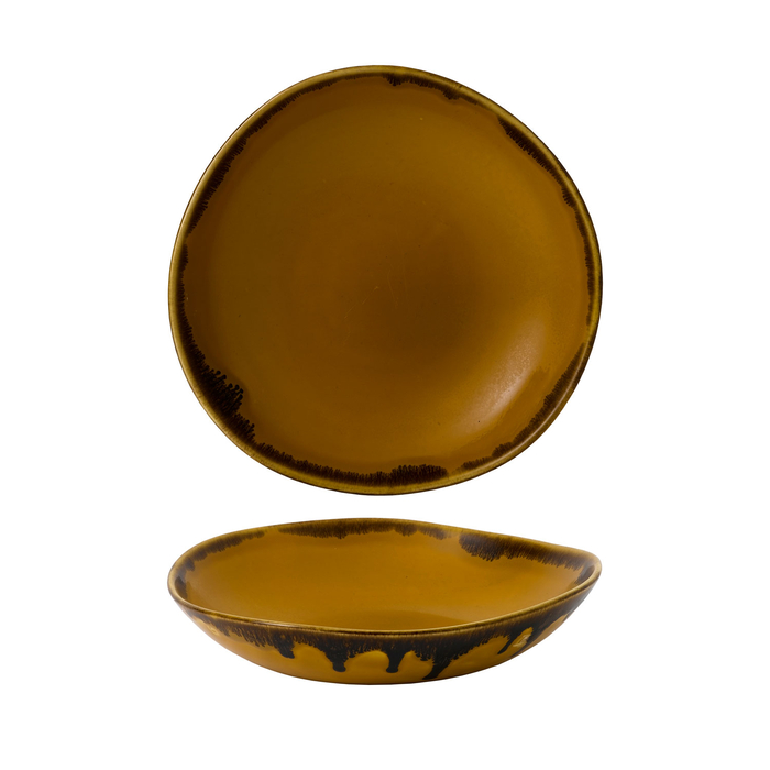 Harvest Mustard organic bowl 25cm - Dudson - 5034414450163
