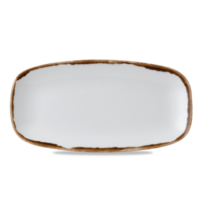 Serving plate Harvest Natural 30x15cm - Dudson - 5034414442182