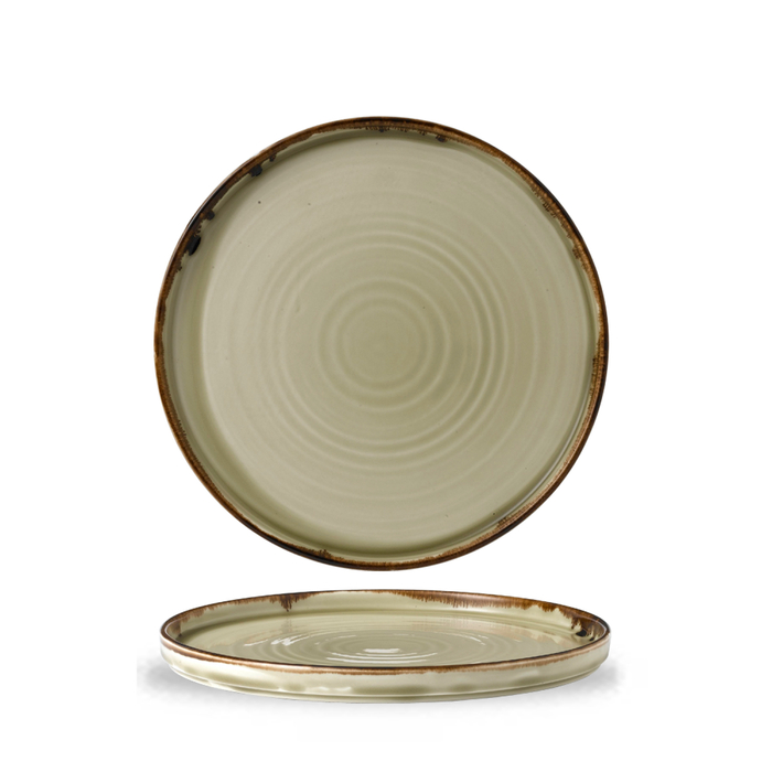Prato raso Harvest Linen walled 26cm - Dudson - 5034414449471