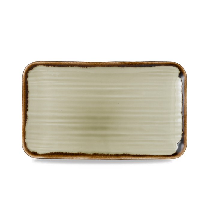 Serving plate Harvest Linen 27x16cm - Dudson - 5034414453584