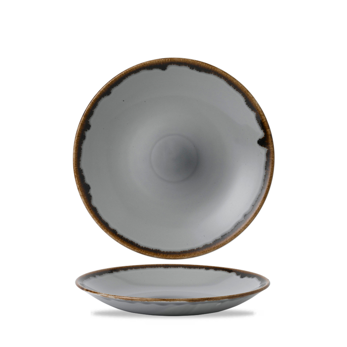Deep plate Harvest Grey 28cm - Dudson - 5034414448740