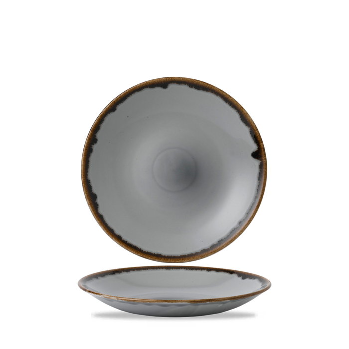 Prato fundo Harvest Grey 26cm - Dudson - 5034414448733