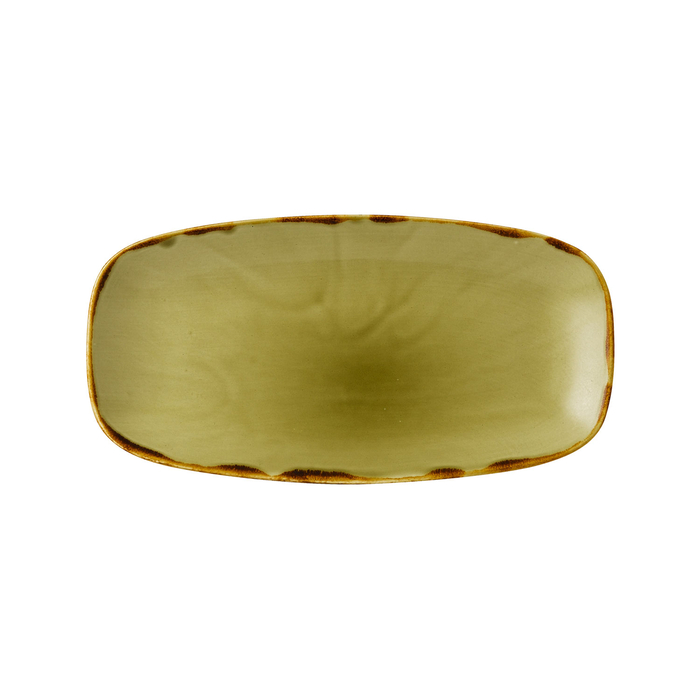 Travessa oval Harvest Green 30x15cm - Dudson - 5034414442854