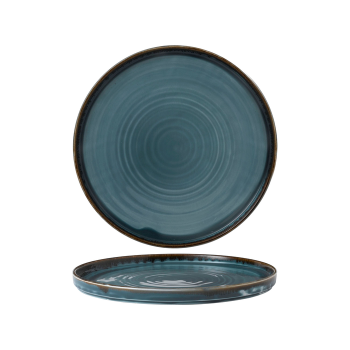 Dinner plate Harvest Blue walled 26cm - Dudson - 5,03441E+12