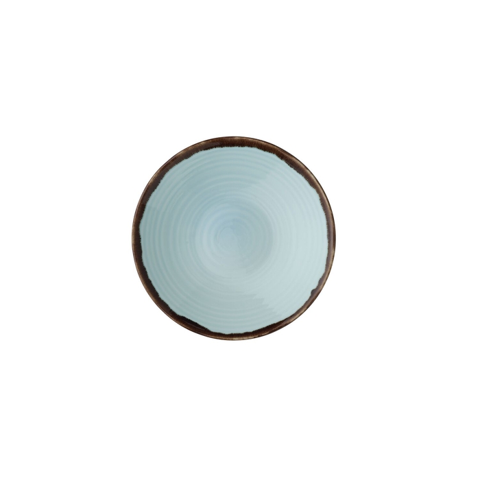 Dudson Harvest Coupe Bowl 28 cm Turquoise Vitrified Porcelain - Dudson - 5034414461855