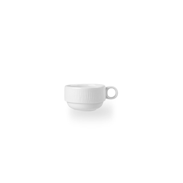 Mug 200 ml Bamboo White, Vitrified Porcelain - Churchill - 5034414354683