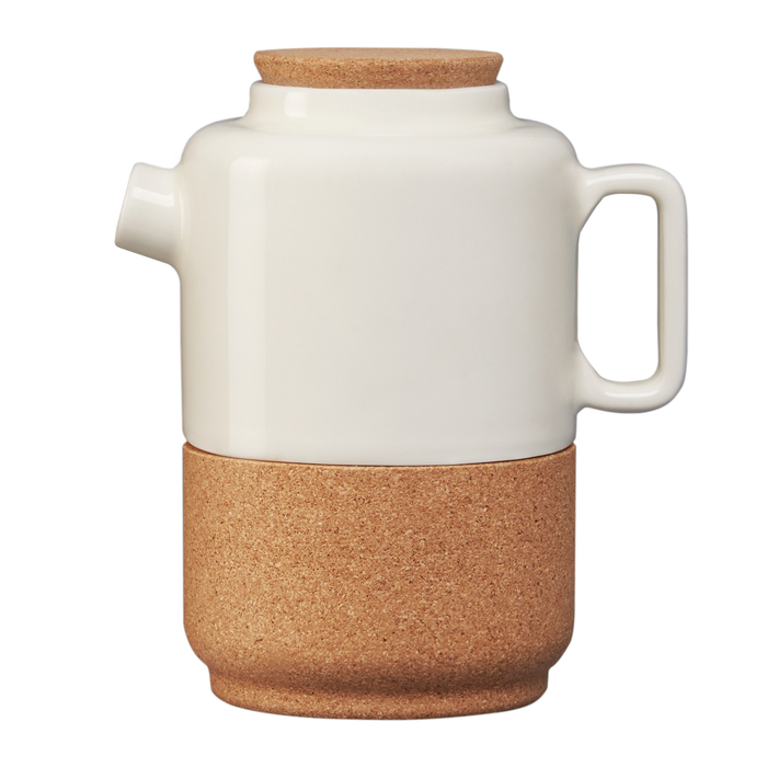 Teapot for Two Alma Gémea pearl 440ml - Amorim Cork Composites - 5602248698824