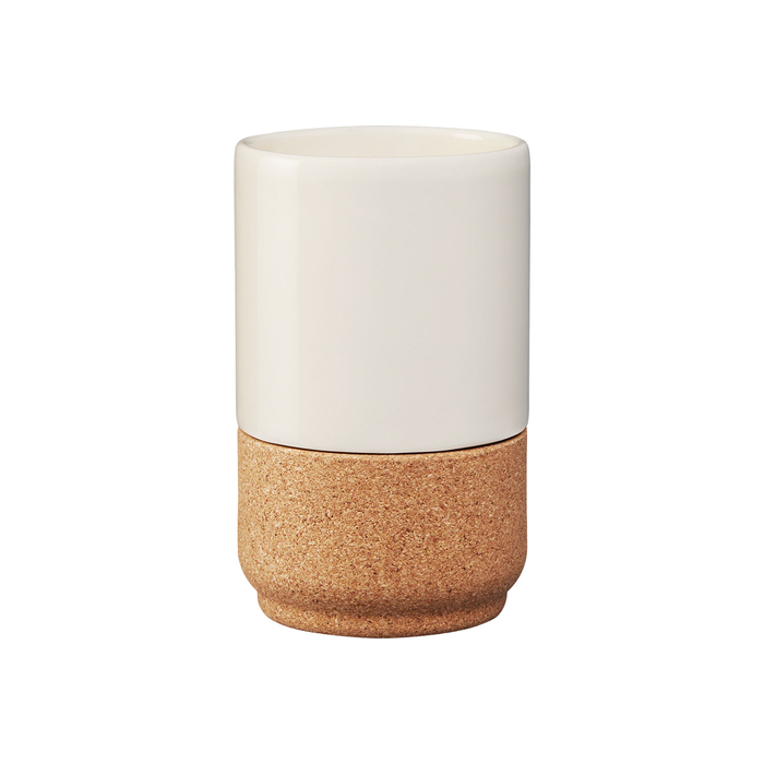 Ceramic and Cork Latte Cup Alma Gémea Pearl 330 ml - Amorim Cork Composites - 5602248698817