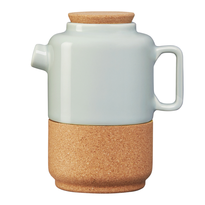 Bule de Chá para Dois Alma Gémea Verde 440ml - Amorim Cork - 5602248698657