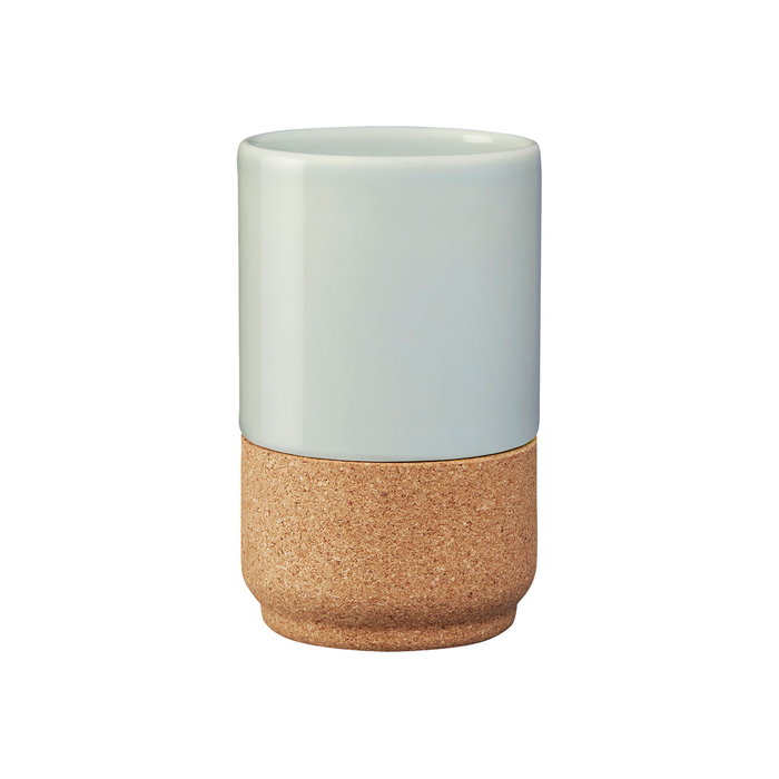 Ceramic and cork Latte Cup Alma Gémea Green 330ml - Amorim Cork Composites - 5602248698695