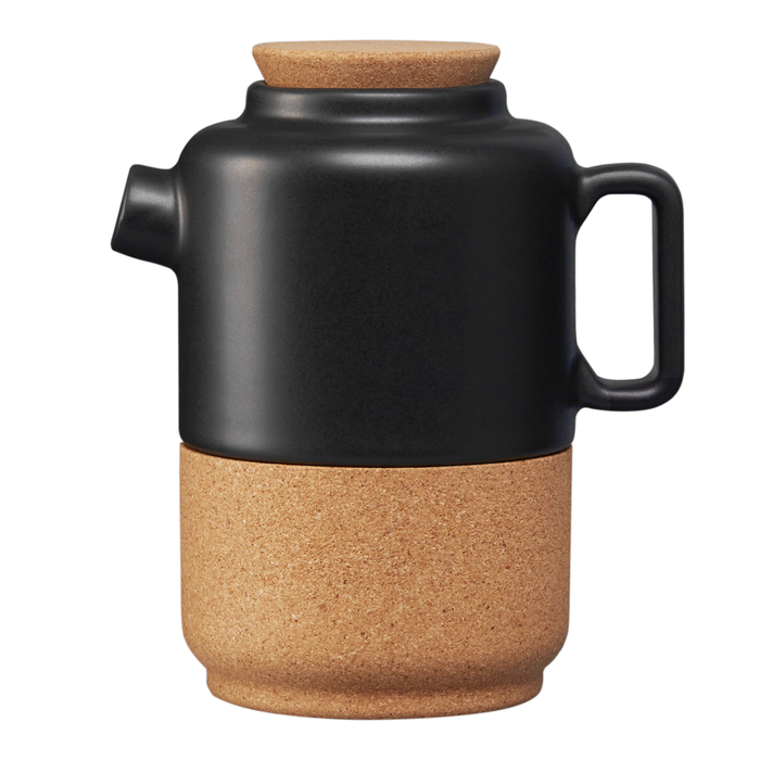 Tea Pot for Two Alma Gémea Black 440ml - Amorim Cork Composites - 5602248698763