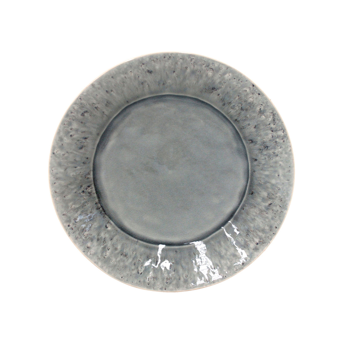 Madeira dinner plate 27.9 cm, grey stoneware with handcrafted crackled finish - Costa Nova - 5606739933104